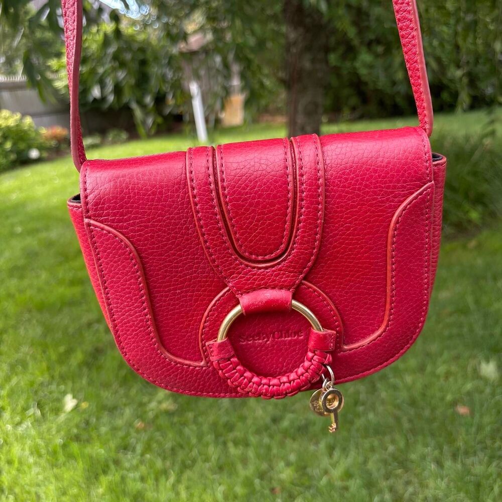 See by Chloe Hana crossbody bag in red leather